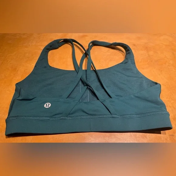 Lululemon Energy Sports Bra, Teal, Size 6, Like New, NWOT! - Picture 5 of 6